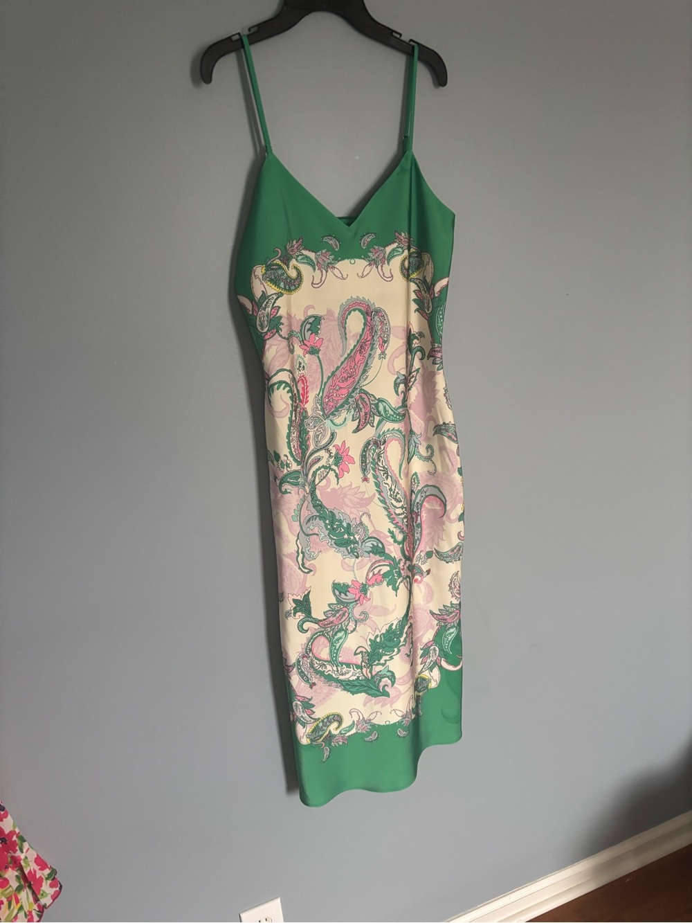 Gianni Bini Paisley slip dress size 2 NEW WITH TAGS